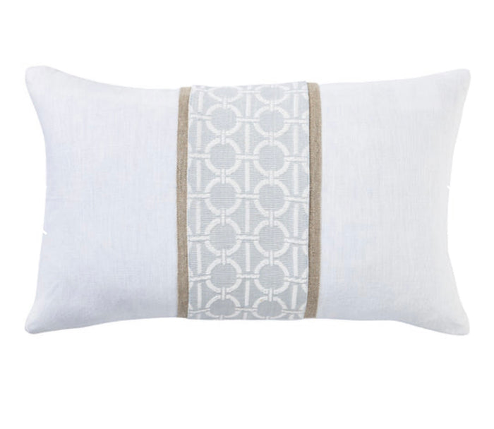Catalina Beige Lumbar Cushion