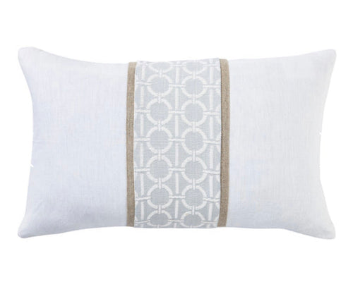 Catalina Beige Lumbar Cushion