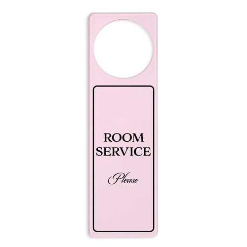 Room Service Door Hanger