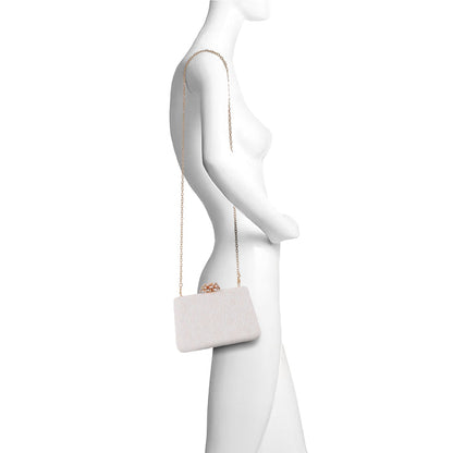 Coco Crochet Lace Minaudiere Clutch