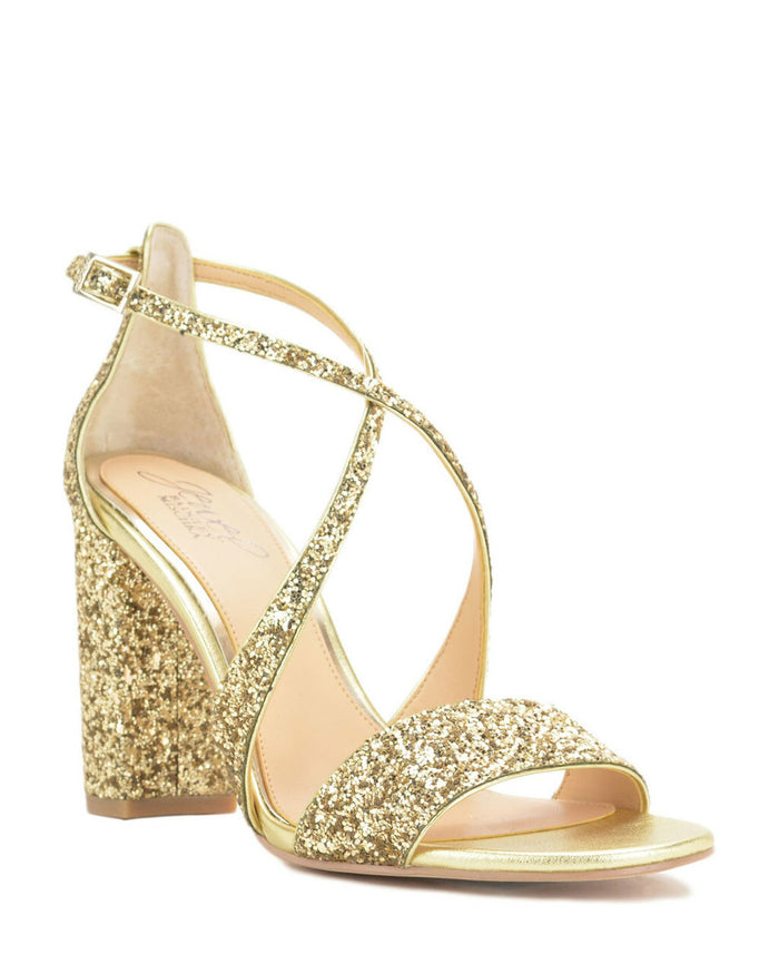 Cook Metallic Glitter Evening Shoe