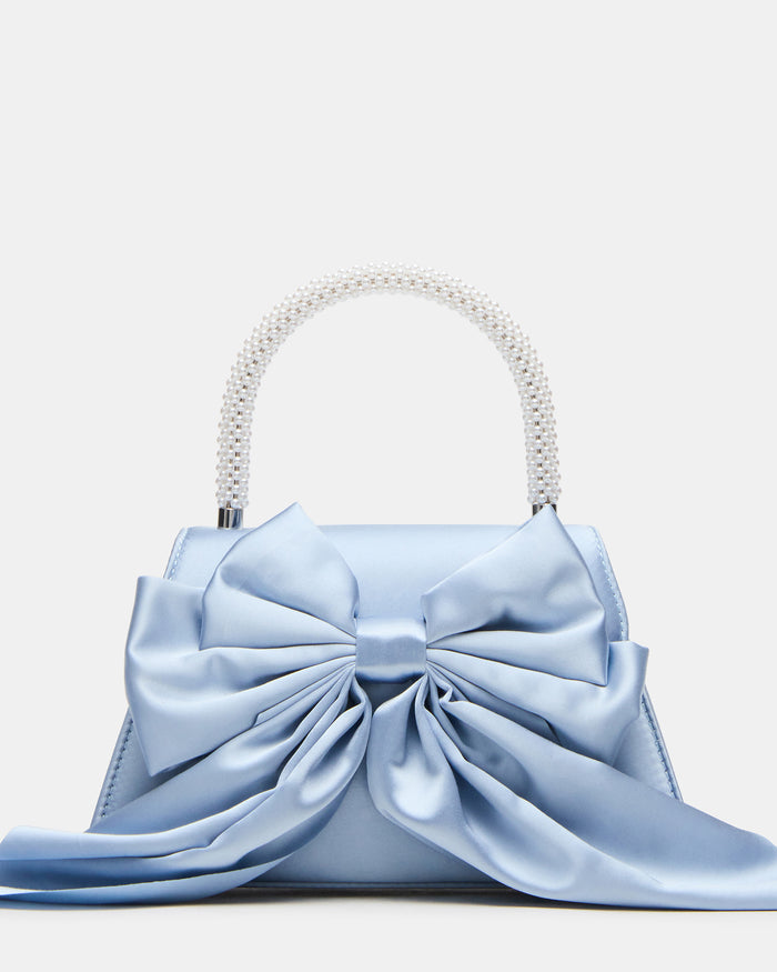COSETTE Bag Blue Beaded Top-Handle Mini Handbag | Steve Madden