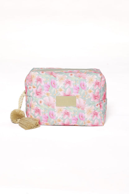 ACCESSORIES Cosmetic Case - Sage Wildflowers