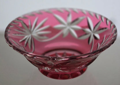 Cut to clear small bowl Hand cut