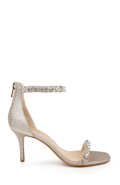 Light Gold | Dustyn Ankle Strap Sandal