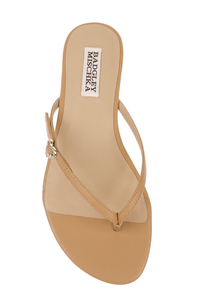 Reed Leather | Dynah Leather Thong Sandals Top