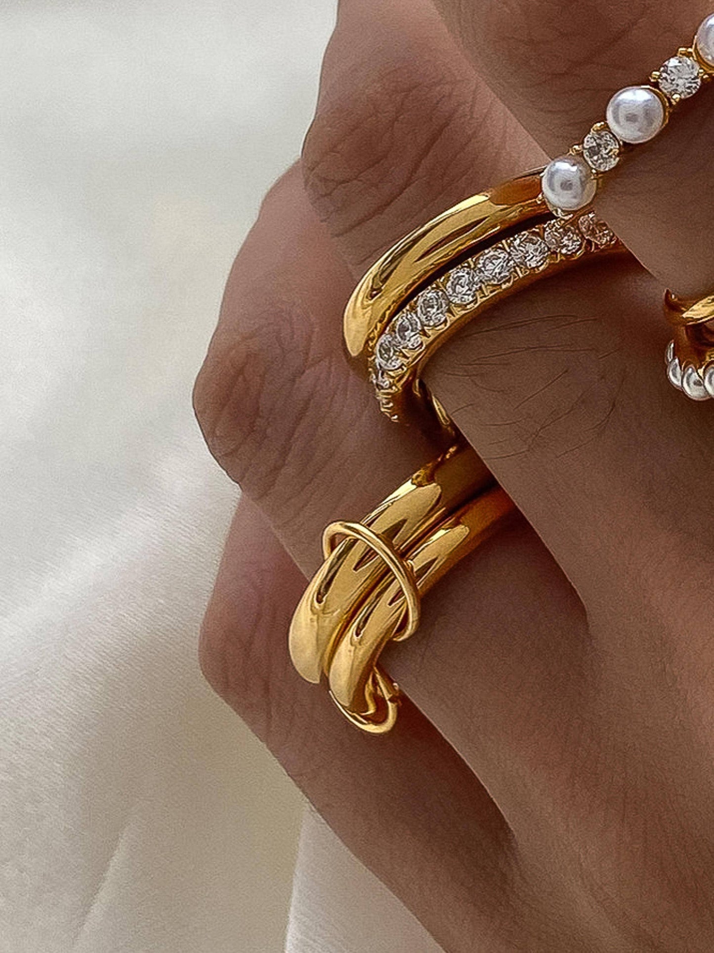 Gravite Double Stack Ring