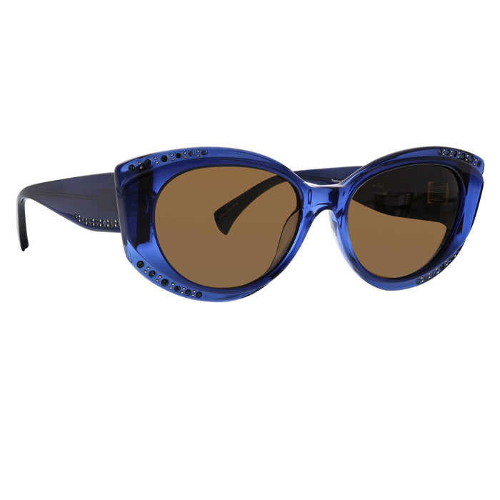 Sapphire | Frederique Sunglasses