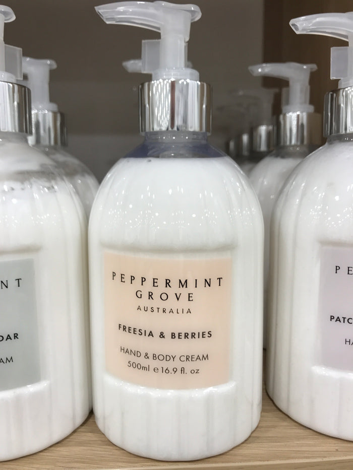 Freesia & Berries hand & body cream