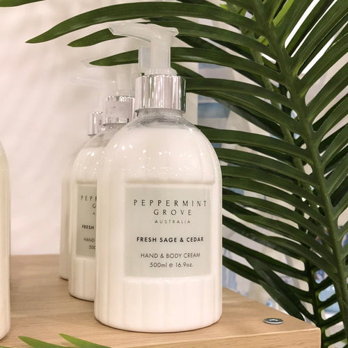 Fresh Sage & Cedar Hand & Body Cream
