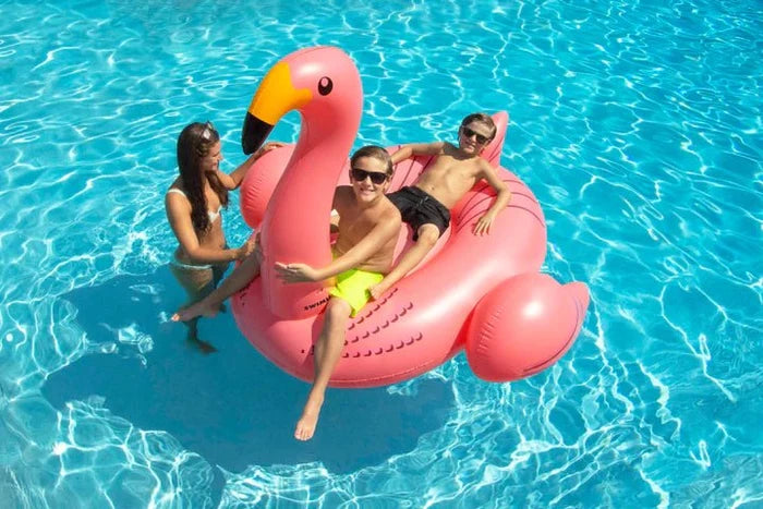 Giant Flamingo Pool Float - Great Backyard Place