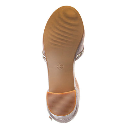 Pink | Girls' d'Orsay Dress Shoes Sole