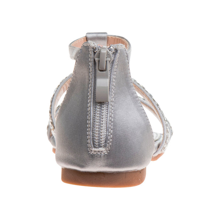 Silver | Girls’ Gladiator Sandals