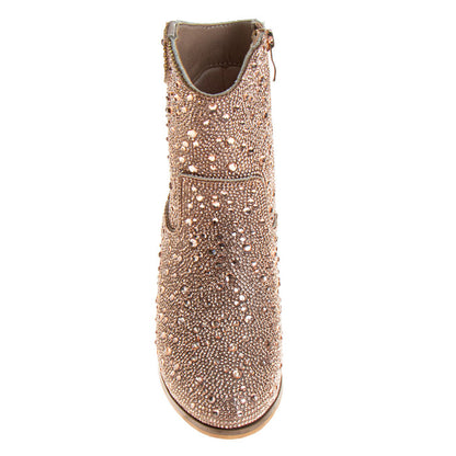 Rosegold | Girls’ Sparkly Cowgirl Boots