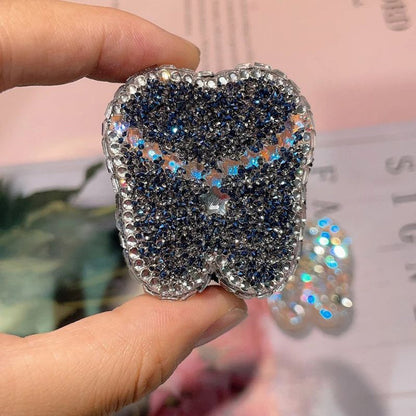 Handmade Diamond A Tooth Storage Jar Resin Molds