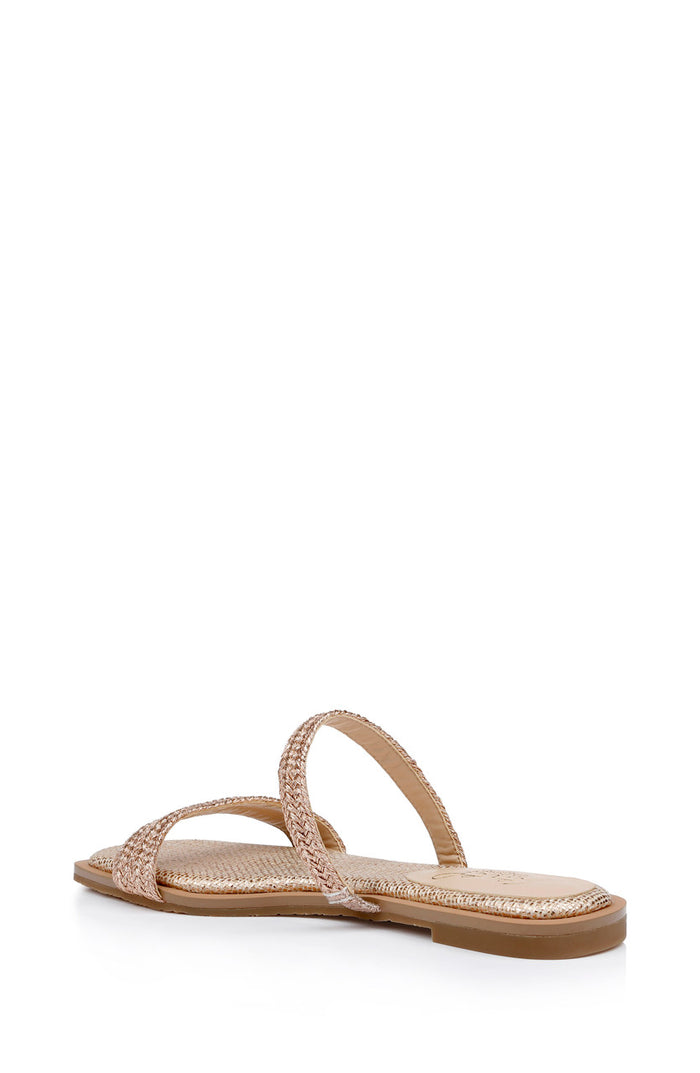 Rosegold | Helena Flat Summer Sandal
