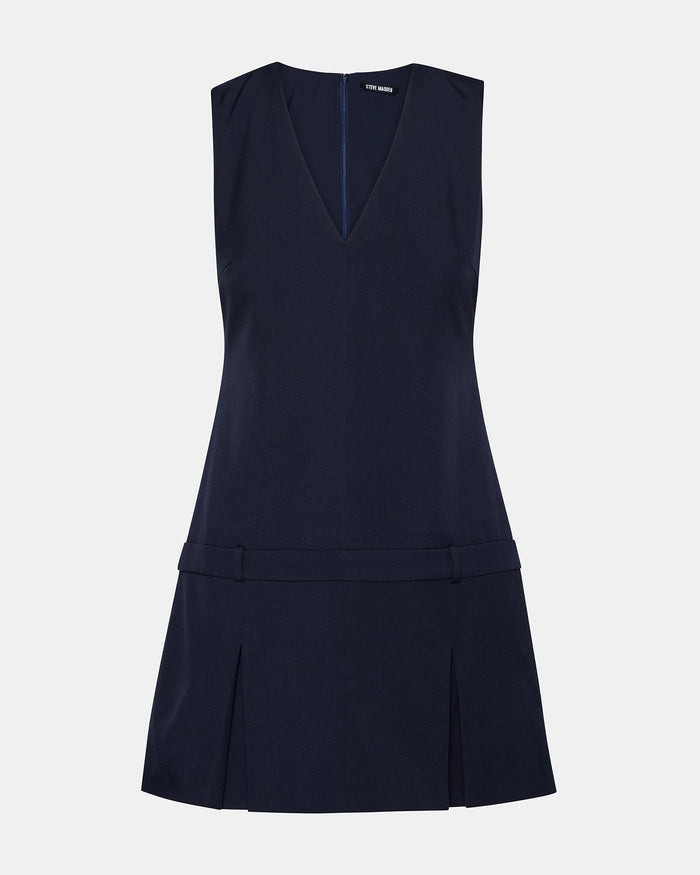 HENLEY DRESS MIDNIGHT