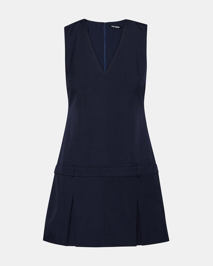 HENLEY DRESS MIDNIGHT
