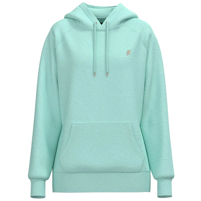 Hooey Women's "Concho" Hoodie in Aqua