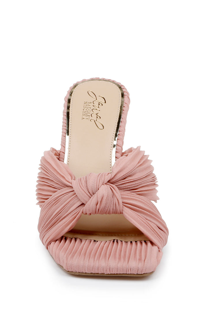 English Rose | Hype Pleated Wedge Mule