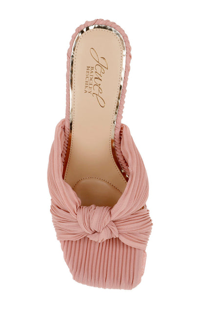 English Rose | Hype Pleated Wedge Mule