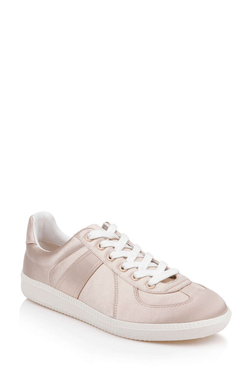 Nude Satin | Imara Satin Sneaker Back Side
