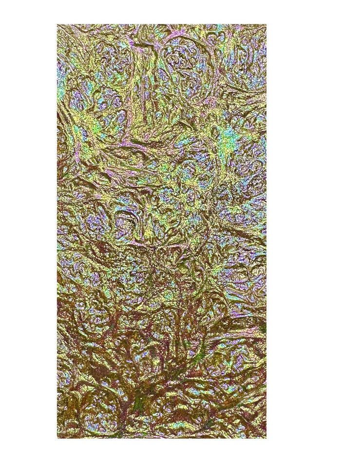 Iridescent Dichroic Film - Laser Gold