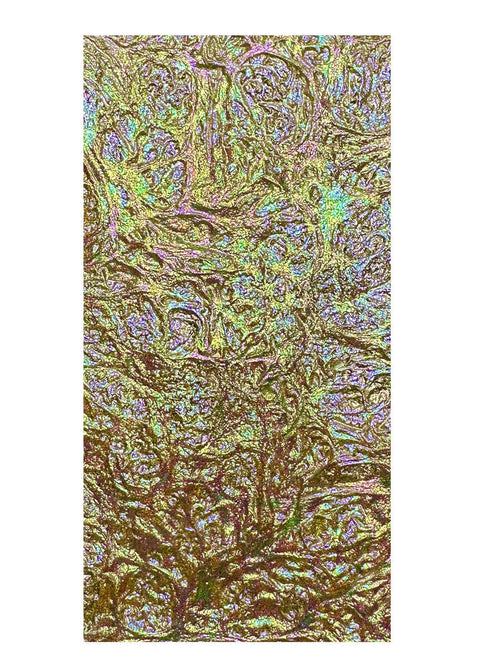 Iridescent Dichroic Film - Laser Gold