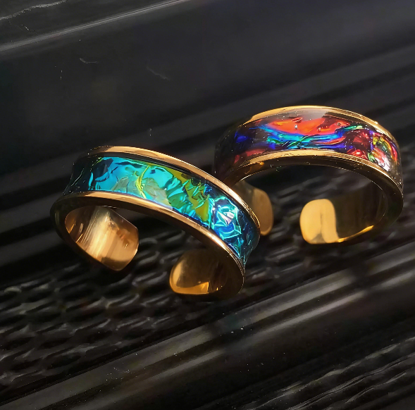 Iridescent Dichroic Film - Purple-Red