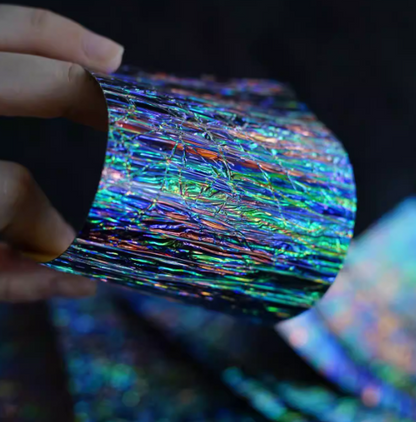 Iridescent Dichroic Film- Blue