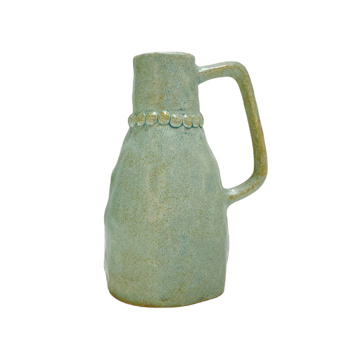 Jessop Ceramic Celedon Jug Med