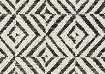 Jubilee Pillow Cover in Charcoal, Schumacher Textiles