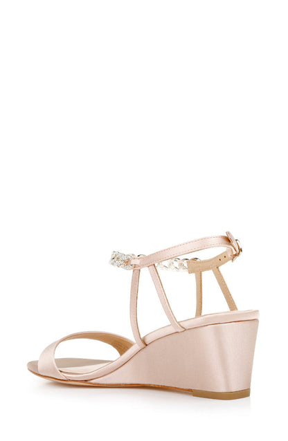 Soft Blush | Kaelyn Mid Wedge Heel