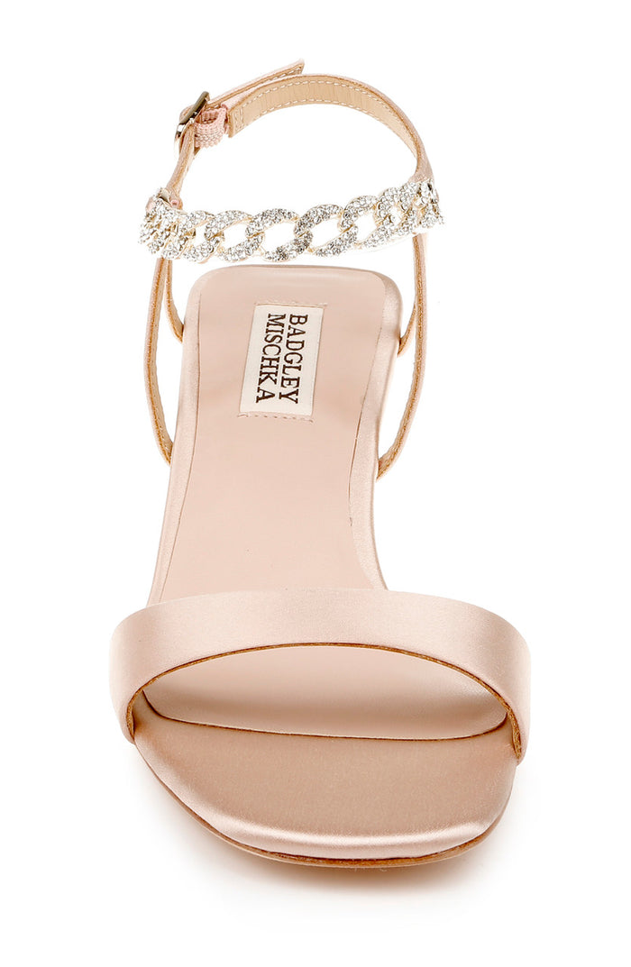 Soft Blush | Kaelyn Mid Wedge Heel