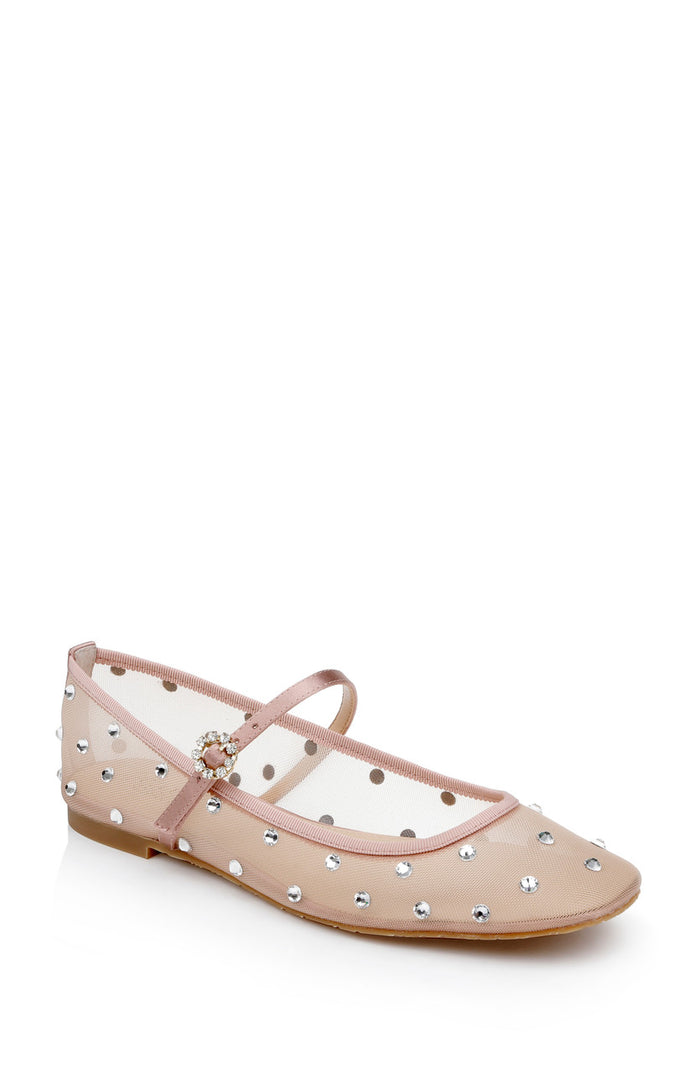 Blush-Mesh | Kaya IT Ballerina Flat
