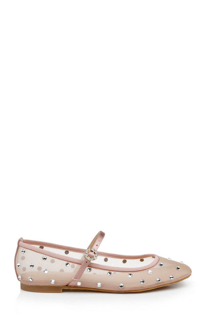 Blush-Mesh | Kaya IT Ballerina Flat