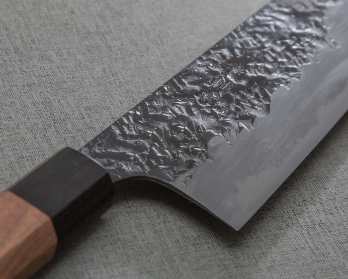 Kisuke Aogami #2 Hon-Warikomi Kurouchi Tsuchime Hon-Kasumi 165mm Bunka