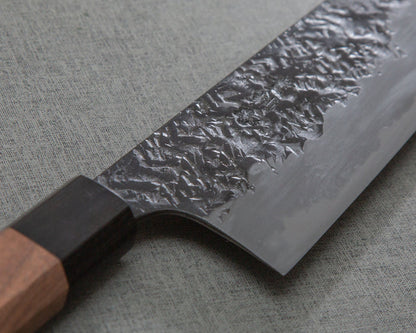 Kisuke Aogami #2 Hon-Warikomi Kurouchi Tsuchime Hon-Kasumi 165mm Bunka