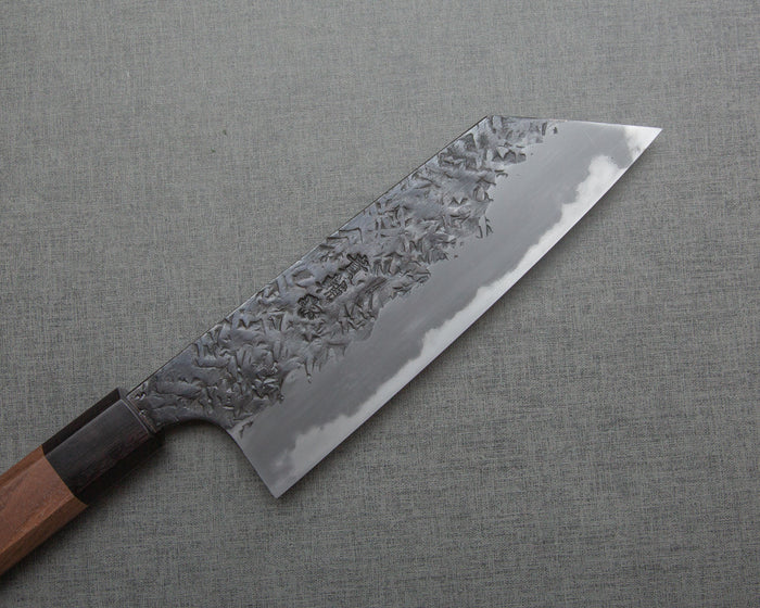 Kisuke Aogami #2 Hon-Warikomi Kurouchi Tsuchime Hon-Kasumi 165mm Bunka