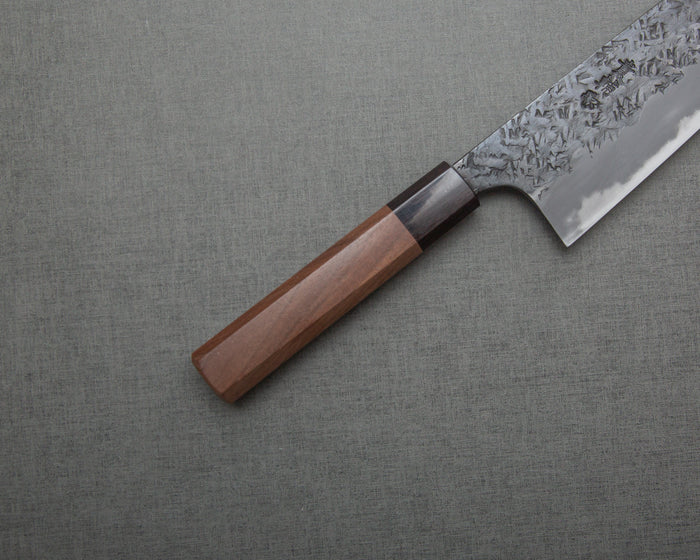 Kisuke Aogami #2 Hon-Warikomi Kurouchi Tsuchime Hon-Kasumi 165mm Bunka