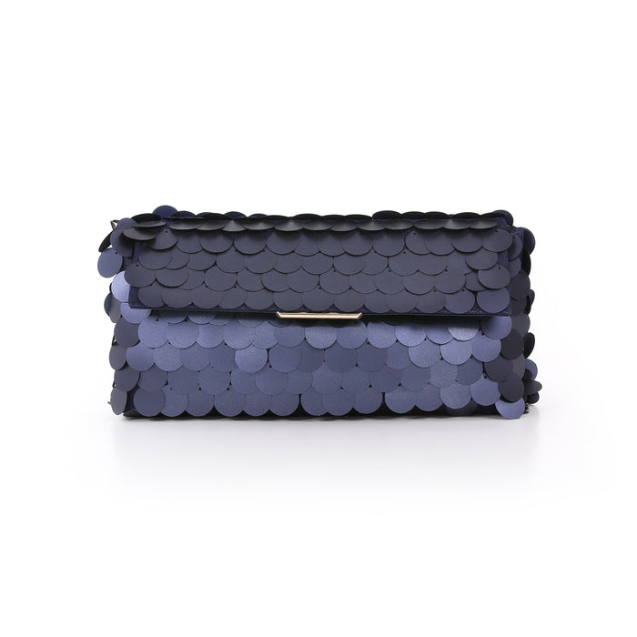 Navy | Payette Envelope Clutch Front