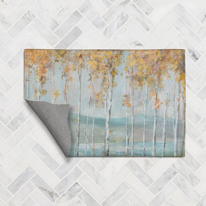 Lakeview Birches Chenille Accent Rug