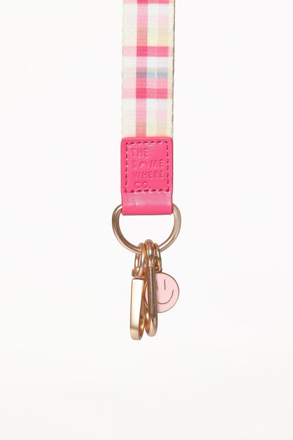 ACCESSORIES Lanyard - Pink Picnic Plaid