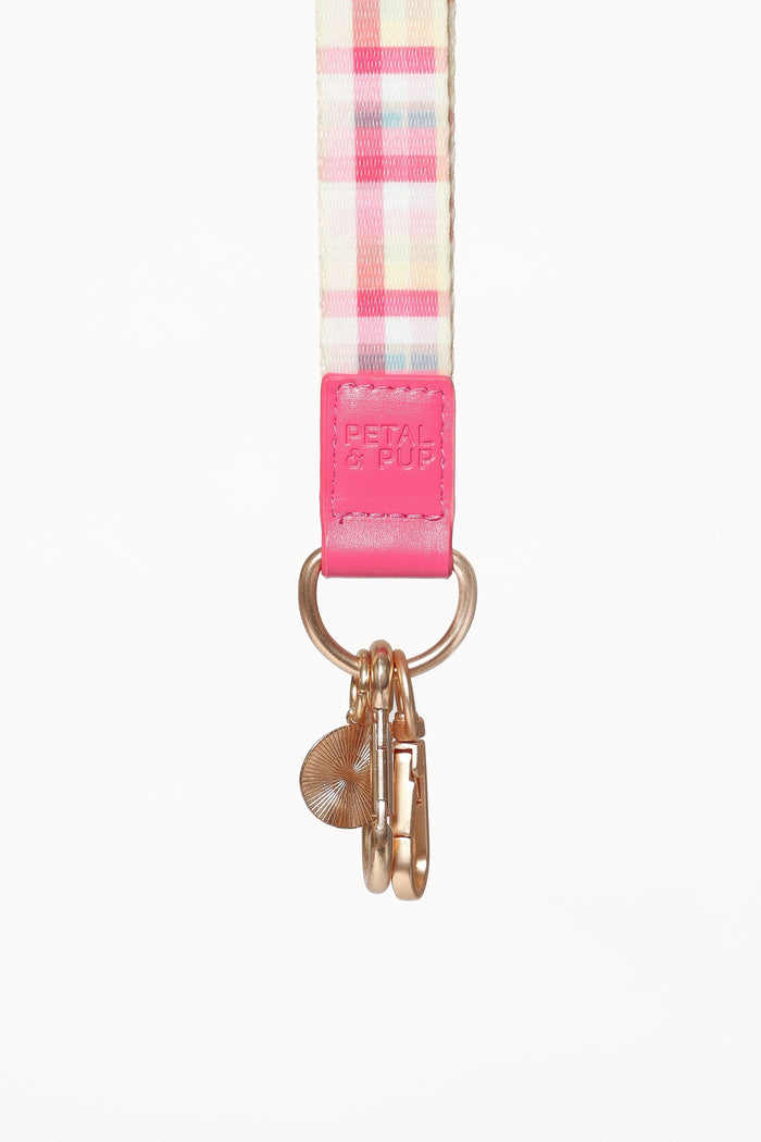 ACCESSORIES Lanyard - Pink Picnic Plaid
