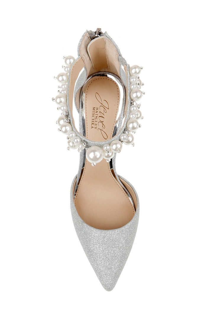 Silver | Layne Pointed Toe Stiletto
