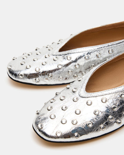 LENI SILVER RHINESTONES