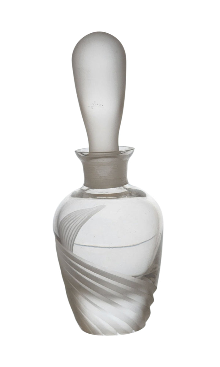 LENOX Crystal perfume bottle Windswept