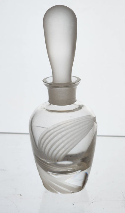 LENOX Crystal perfume bottle Windswept