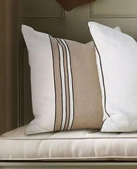 Linen Chateau Stripe Cushion