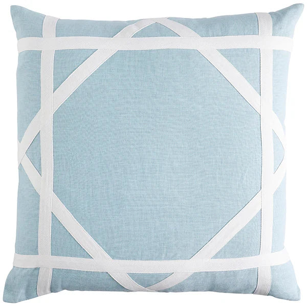 Linen Newport Sky Blue Cushion
